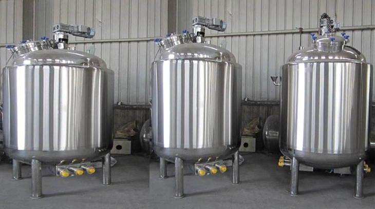 SS 304 Stainless Steel Storage Tank